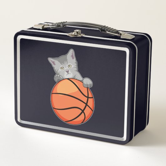 Cat with Basketball (Voorkant)