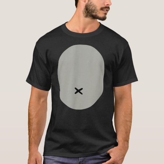 Cat with Grey Stomach Costume T-shirt (Voorkant)