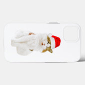 Cat with Santa's Hat Case-Mate iPhone Case (Achterkant (horizontaal))