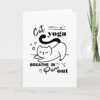 CAT YOGA BREATHE IN AND OUT KAART