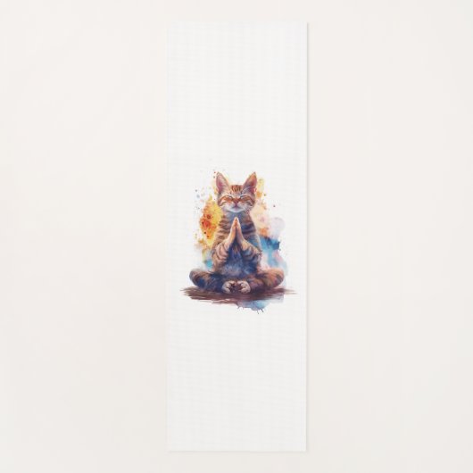 Cat Yoga Master Yogamat (Voorkant)