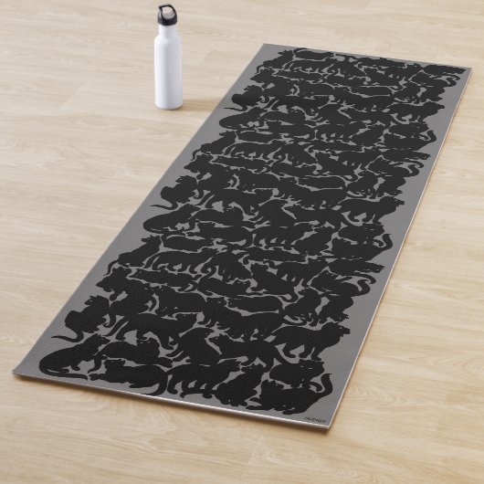 Cat Yoga Mat Specialized Cat Mat Cat Lover Gifts (In situ)