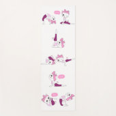 Cat Yoga Pose Mat (Voorkant)