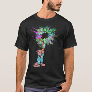 Cat zaklamp t-shirt