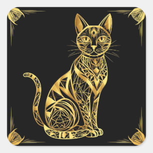 ✨ Catachtige cadeau voor persoonlijke decoratie ✨ Vierkante Sticker
