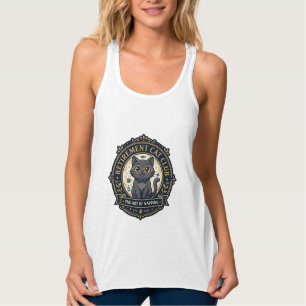 Catachtige geschenkidee voor gepensioneerde katten tanktop