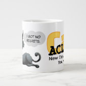 CatAclysm | No Regrets C. Posse Specialty Mug (Devant)