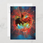 Cataclysmic Bat Logo Briefkaart (Voorkant / Achterkant)