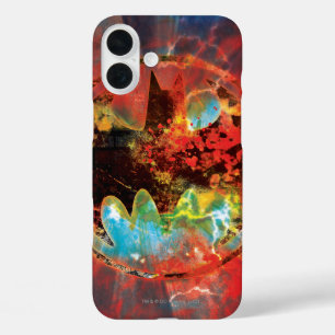Cataclysmic Bat Logo iPhone 16 Plus Hoesje