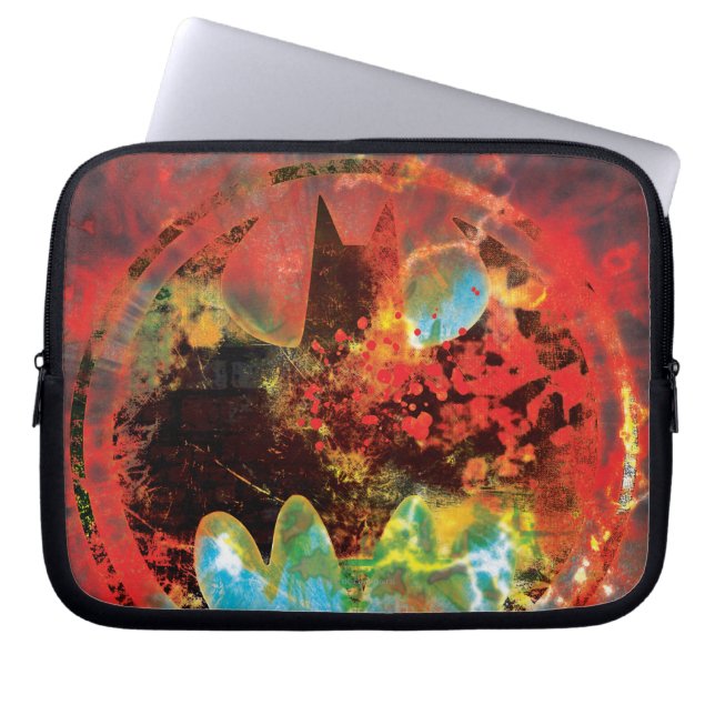 Cataclysmic Bat Logo Laptop Sleeve (Voorkant)
