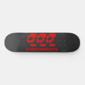 catacomberry 3 botkoppen skateboard (Horizontaal)