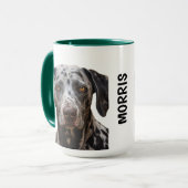 Catahoula Leopard Chien Mug Personnalisé (Devant gauche)