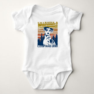 Catahoula Leopard Dog Gift Idea Romper
