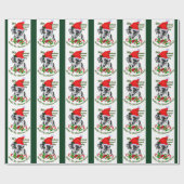 Catahoula Leopard Dog Kerstmis Cadeaupapier (Vlak)