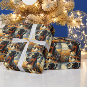 Catahoula Leopard Dog Painting Cadeaupapier