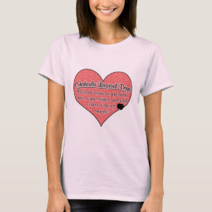 Catahoula Leopard Dog Paw Prints Humor T-shirt