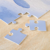 Catahoula Leopard Dog Rustic Barn Christmas Art Legpuzzel (Zijkant)