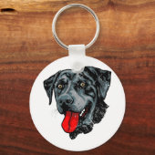 Catahoula Leopard Dog Sleutelhanger (Voorkant)