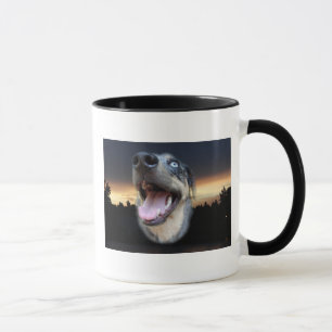 Catahoula Leopard Dog Sunset Mok