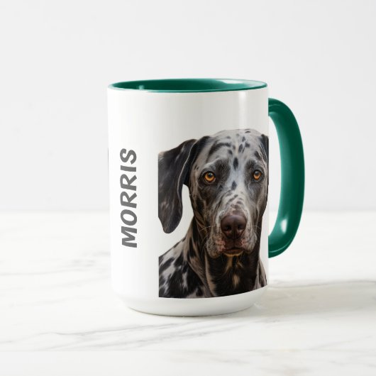 Catahoula Leopard Hond Gepersonaliseerde Mok (Voorkant rechts)