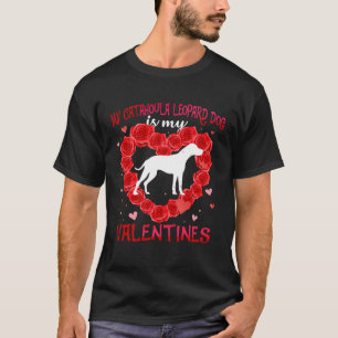 Catahoula Luipaard Hond Dieren Hartjes Dag Mastiff T-shirt