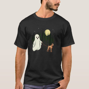 Catahoula Luipaard Wandelende Geest Halloween Grap T-shirt