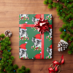 Catahoula Luipaardhond Kerstmis Cadeaupapier