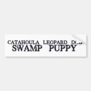 Catahoula Swamp Puppy Bumpersticker