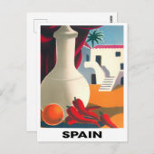 Catalaans reizen briefkaart (Voorkant / Achterkant)