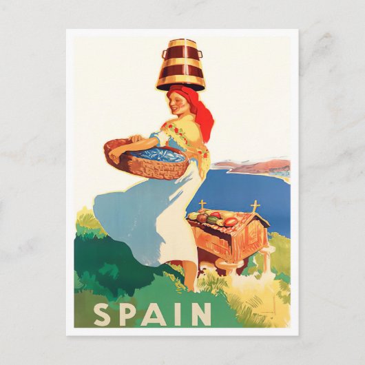 Catalaans reizen briefkaart (Voorkant)