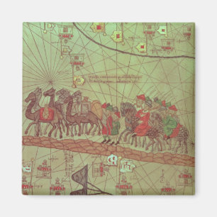 Catalaanse atlas, met details magneet
