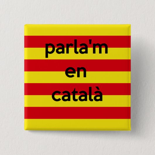 Catalaanse Button (Voorkant)