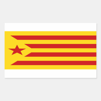 Catalaanse Socialist Estelada Flag Sticker