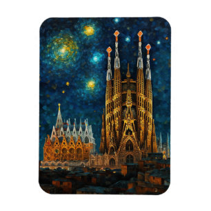 Catalaanse sterrenhemel Gaudí ontmoet Van Gogh Magneet