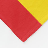 Catalaanse vlag (Catalonië) Fleece Deken (Hoek)