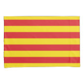 Catalaanse vlag (Catalonië) Kussensloop (Voorkant-Rechts)