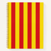 Catalaanse vlag (Catalonië) Notitieboek (Voorkant)