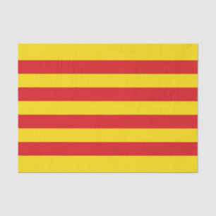 Catalaanse vlag tissuepapier