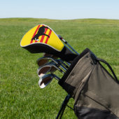 Catalan Senyera Golfheadcover (Insitu)