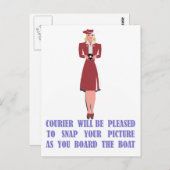 Catalina Courier Briefkaart (Voorkant / Achterkant)