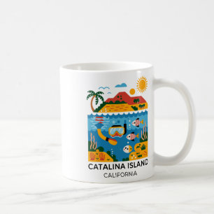 Catalina-eiland Californië Wandelen Koffiemok