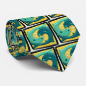 Catalina Fish Tile Stropdas (Opgerold)