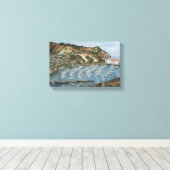 Catalina Island, CA Aquarelle Peinture sur toile (Insitu (Plancher de Bois))