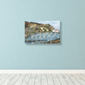 Catalina Island, CA Aquarelle Peinture sur toile (Insitu (Plancher de Bois))