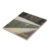 CATALINA ISLAND CERAMIC TILE CASINO STROLL TEGELTJE (Zijkant)