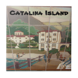 CATALINA ISLAND CERAMIC TILE TEGELTJE