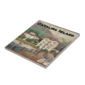 CATALINA ISLAND CERAMIC TILE TEGELTJE (Zijkant)