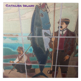 CATALINA ISLAND CERAMIC TILE TEGELTJE