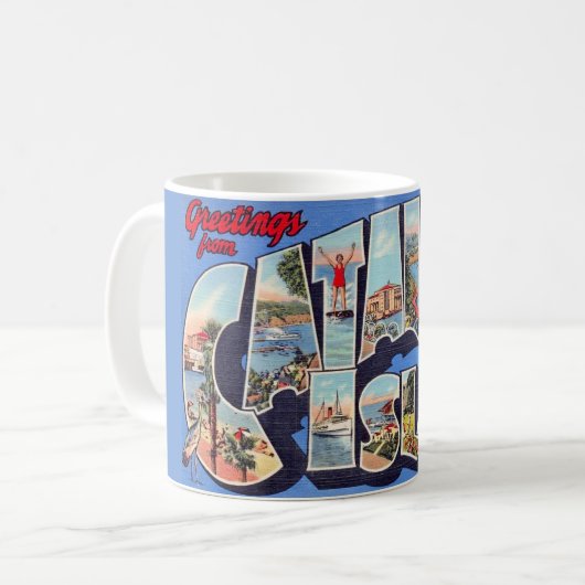 Catalina Island Greeting Mug (Devant gauche)