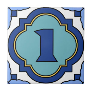 Catalina Island Number Adres 1 Tegeltje